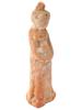 ANCIENT CHINESE HAN DYNASTY TERRACOTTA FEMALE FIGURINE PIC-0