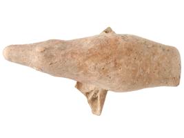 ANCIENT EGYPT LATE PERIOD TERRACOTTA GOOSE FIGURINE