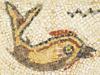 ROMAN MOSAIC WITH THE IMAGE OF A DOLPHIN PIC-1