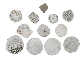 GROUP OF ANCIENT ISLAMIC MAMLUK PERIOD COINS