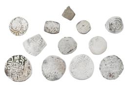 GROUP OF ANCIENT ISLAMIC MAMLUK PERIOD COINS