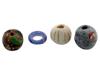 ANCIENT MULTICOLOR GLASS AND CARVED STONE BEADS PIC-2