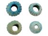 ANCIENT MULTICOLOR GLASS AND CARVED STONE BEADS PIC-7