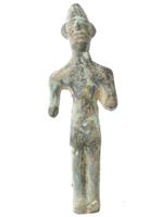 ANCIENT PHOENICIAN CIVILIZATION BRONZE HUMAN FIGURE