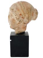 ANTIQUE GRAND TOUR CERAMIC REPLICA OF APHRODITE HEAD