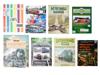 LOT OF AMERICAN BRITISH RAILWAY TRANSPORT BOOKS PIC-1