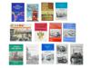 LOT OF AMERICAN BRITISH RAILWAY TRANSPORT BOOKS PIC-2