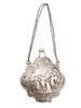 ANTIQUE GERMAN LADYS 800 SILVER COIN PURSE PIC-0