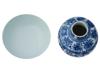 CHINESE QING BLUE AND WHITE PORCELAIN WARE MARKED PIC-1