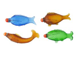 ANTIQUE CHINESE PEKING GLASS FISH SNUFF BOTTLES