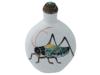 CHINESE PORCELAIN CRICKET SNUFF BOTTLE LATE QING DYNASTY PIC-0