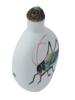 CHINESE PORCELAIN CRICKET SNUFF BOTTLE LATE QING DYNASTY PIC-1