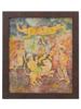 SAKTI BURMAN INDIAN ACRYLIC PAINTING OF CHILDREN PIC-0