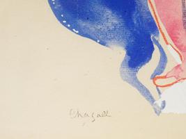 LTD RUSSIAN FRENCH POCHOIR PRINT BY MARC CHAGALL