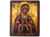 ANTIQUE RUSSIAN THEOTOKOS ICON OF THE SEVEN ARROWS PIC-0