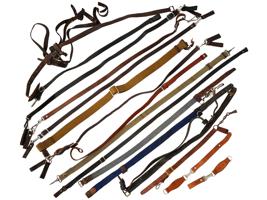 COLLECTION OF ASSORTED MILITARY LEATHER TEXTILE BELTS