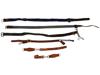 COLLECTION OF ASSORTED MILITARY LEATHER TEXTILE BELTS PIC-2