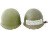 LOT OF TWO US MILITARY M1 COMBATANT ARMY HELMETS PIC-2