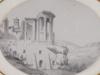 ROBERTO GIGLIO ORIGINAL ANTIQUE ITALIAN PENCIL PAINTING PIC-1