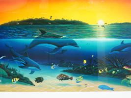 AMERICAN ROBERT WYLAND LIMITED ED GICLEE ON CANVAS