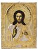 ANTIQUE 19TH C RUSSIAN ICON LORD ALMIGHTY IN RIZA PIC-0