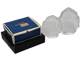 SWEDISH MATS JONASSON LIMITED ED CRYSTAL SCULPTURES