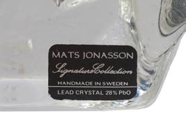 SWEDISH MATS JONASSON LIMITED ED CRYSTAL SCULPTURES