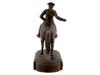 AMERICAN BRONZE EQUESTRIAN FIGURINE OF PAUL REVERE PIC-4