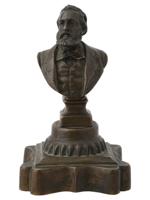 AMERICAN BRONZE SCULPTURE BUST ROBERT EDWARD LEE