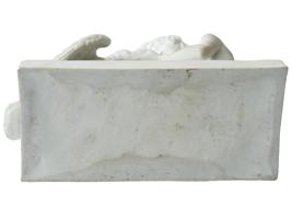 ANTIQUE PARIAN PORCELAIN FIGURE GANIMED AND THE EAGLE