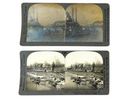 ANTIQUE AMERICAN STEREO PHOTO CARDS OF RUSSIA