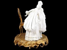 19TH C NAPOLEON III SEVRES BISCUIT PORCELAIN GROUP