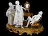 19TH C NAPOLEON III SEVRES BISCUIT PORCELAIN GROUP PIC-1