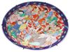 LARGE ANTIQUE MEIJI 7 GODS OF HAPPINESS IMARI PLATE PIC-0