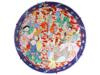 LARGE ANTIQUE MEIJI 7 GODS OF HAPPINESS IMARI PLATE PIC-2