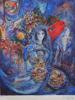 RUSSIAN FRENCH MARC CHAGALL LIMITED ED PRINT BELLA PIC-1