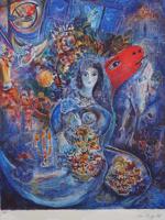 RUSSIAN FRENCH MARC CHAGALL LIMITED ED PRINT BELLA