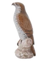 LARGE DANISH BING GRONDAHL FALCON PORCELAIN FIGURE