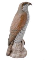 LARGE DANISH BING GRONDAHL FALCON PORCELAIN FIGURE