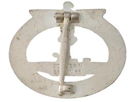 WWII NAZI GERMAN THIRD REICH KRIEGSMARINE U BOAT BADGE