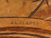 HAND CARVED SCULPTURAL PLAQUE BY JOHN LOUIS CLARKE PIC-7