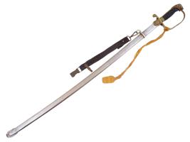 WWI TYPE OFFICERS CEREMONIAL SWORD WITH SCABBARD