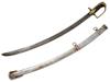 ANTIQUE POLISH OFFICERS CEREMONIAL SWORD W SCABBARD PIC-1