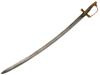 ANTIQUE POLISH EAGLE HEAD OFFICERS SABER SWORD PIC-1