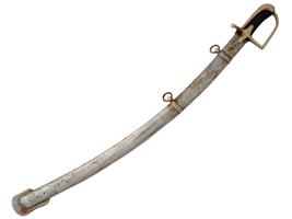 ANTIQUE POLISH A MANN OFFICERS SWORD WITH SCABBARD