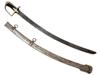 ANTIQUE POLISH A MANN OFFICERS SWORD WITH SCABBARD PIC-0