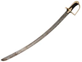 ANTIQUE POLISH A MANN OFFICERS SWORD WITH SCABBARD