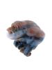 RUSSIAN HAND CARVED AGATE EMERALD GORILLA FIGURINE PIC-2