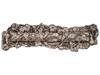 RUSSIAN JUDAICA 84 SILVER EMBOSSED FLORAL MEZUZAH PIC-1