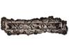 RUSSIAN JUDAICA 84 SILVER EMBOSSED FLORAL MEZUZAH PIC-2